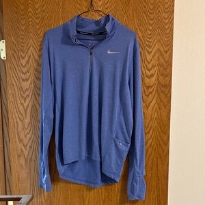 Nike Blue Quarter-Zip Pullover